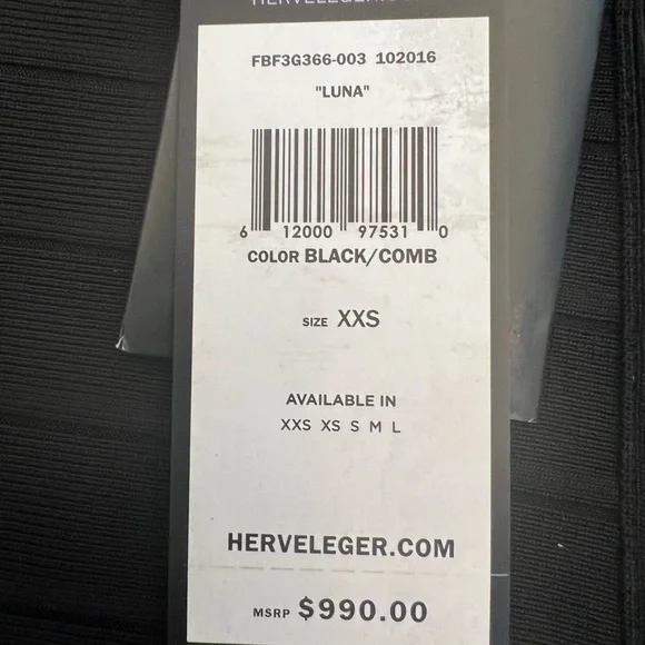 Herve Leger bandage skirt new with tags xxs